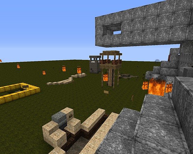War Server Accesories Pack Minecraft Map