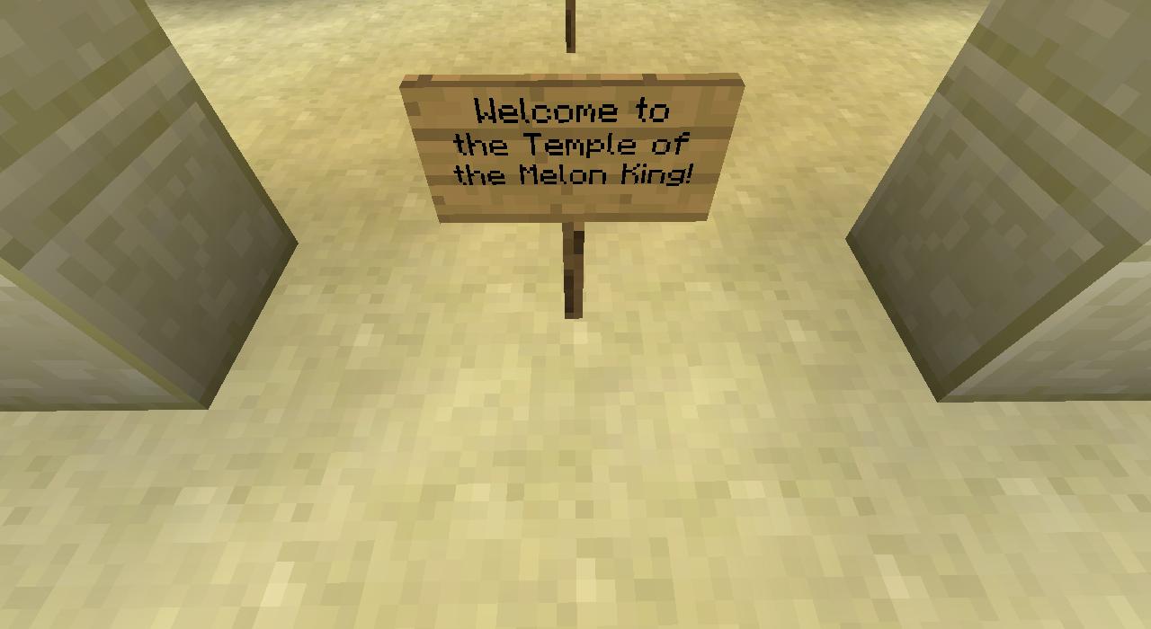 Rescue the Melon King Minecraft Map