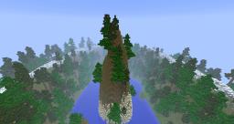 Mountain Island ||| Custom Terraforming Map Minecraft Map & Project