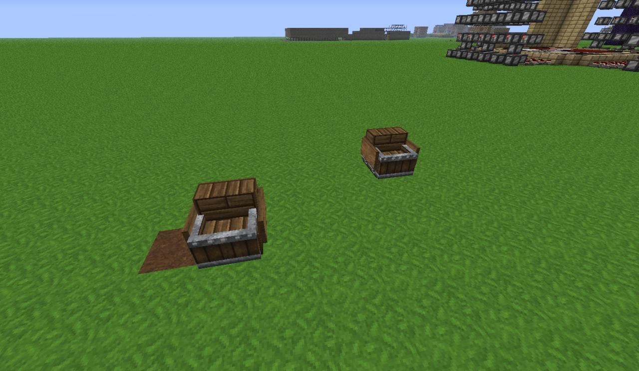 How to make a working chair. Minecraft Map