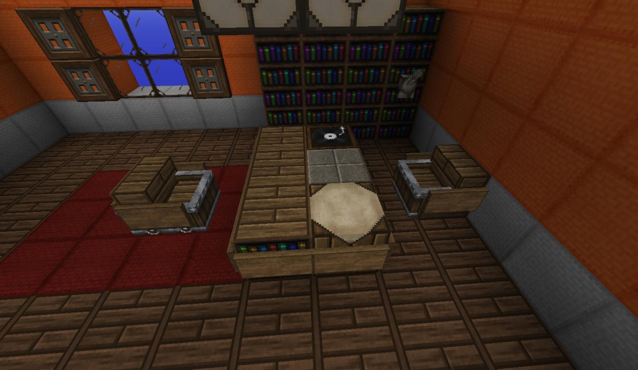 How to make a working chair. Minecraft Map