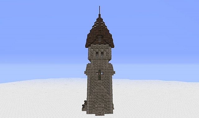 Gothic/Medieval Tower Minecraft Project