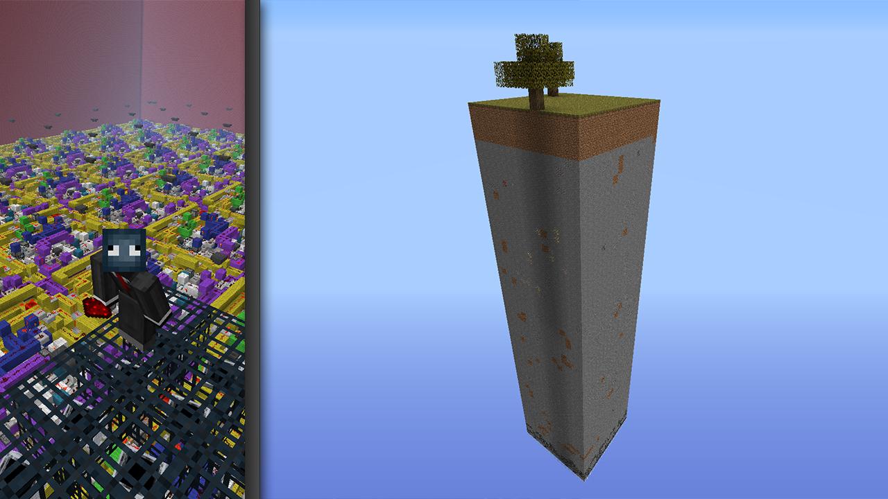 Chunk generation using redstone! Minecraft Map