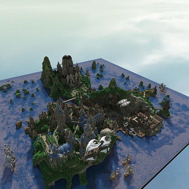 Aerial view of Halion