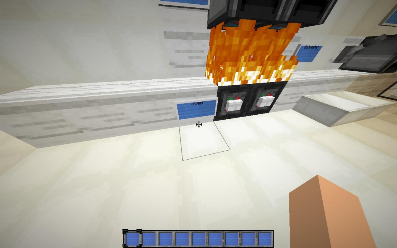 modern kitchen Minecraft Map