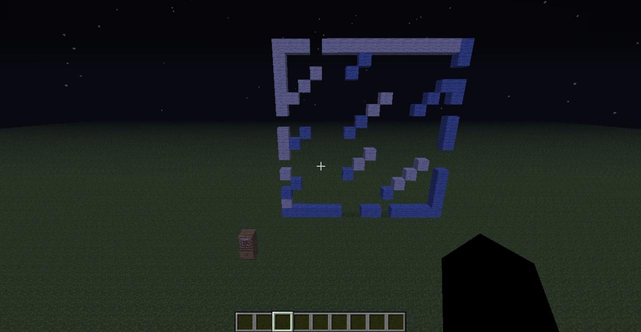 Pixel Art Glass Pane Minecraft Map