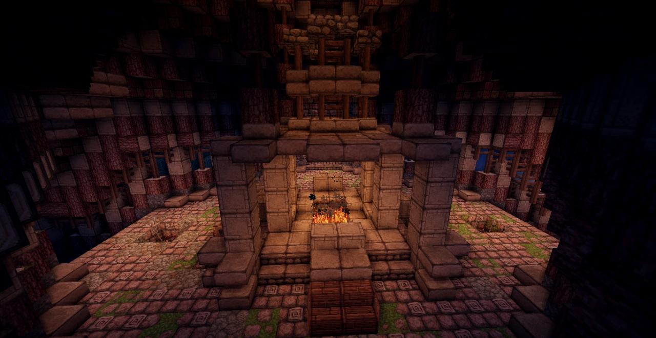Basalt Peak a (Dwarfs vs zombie map) Minecraft Map