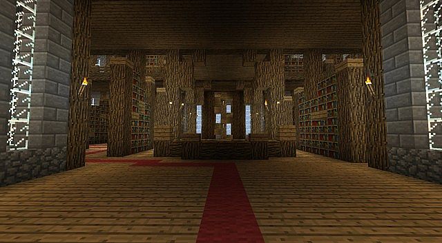 Grand Library Minecraft Map
