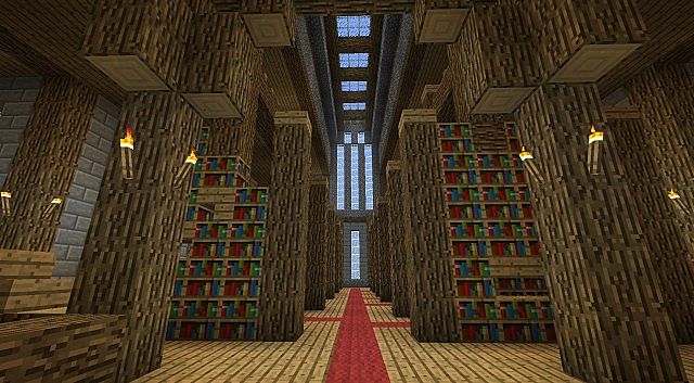 Grand Library Minecraft Map