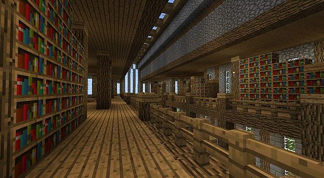 Grand Library Minecraft Map