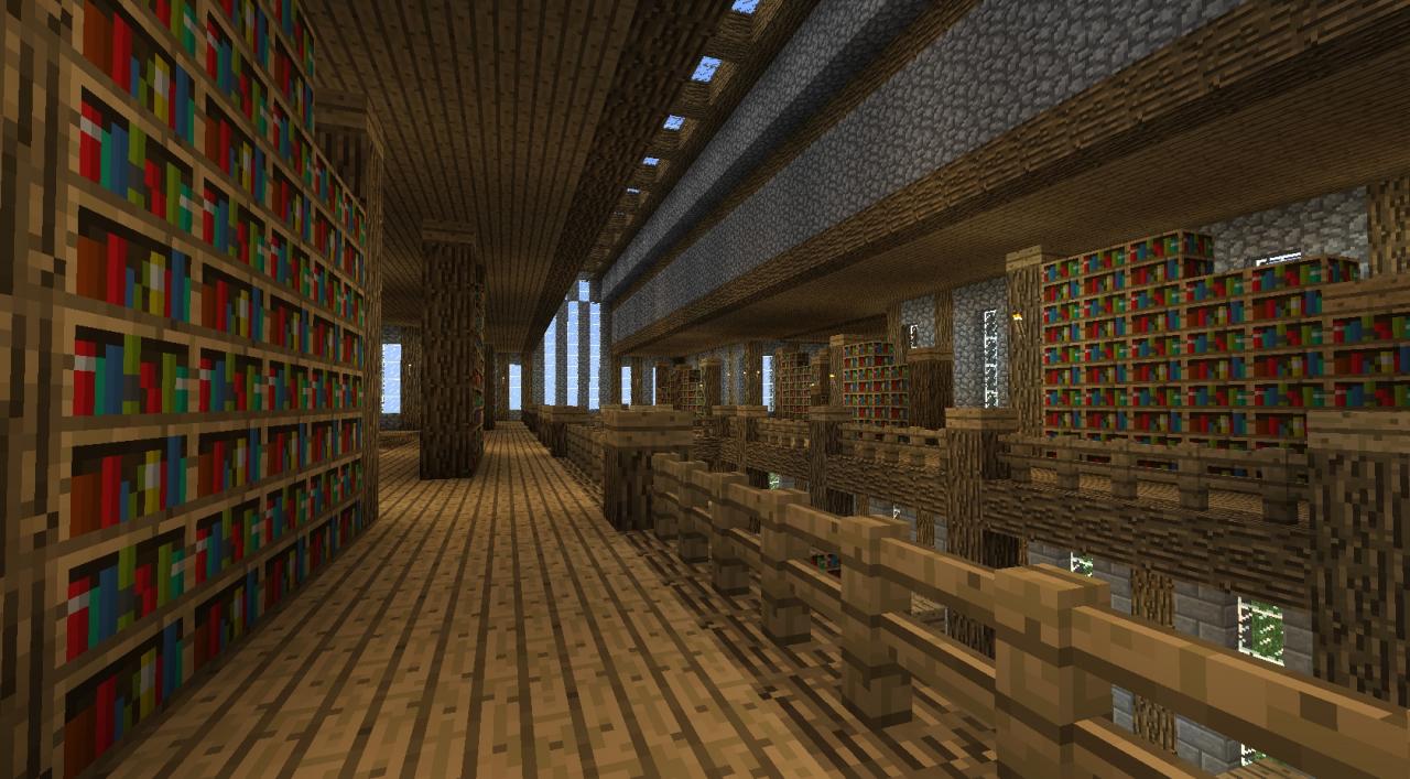 Grand Library Minecraft Map