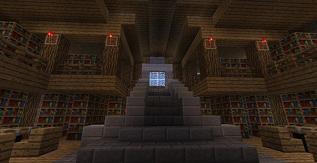 Library Minecraft Map