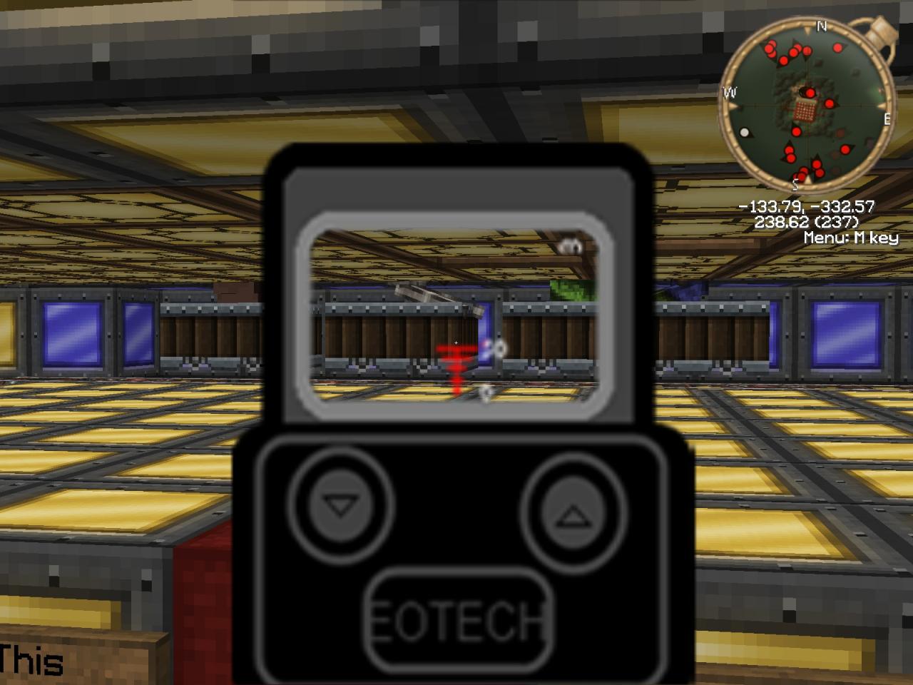 Minigame Shoot The Mobs Minecraft Map