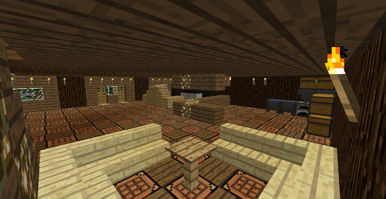 Log Cabin Minecraft Map