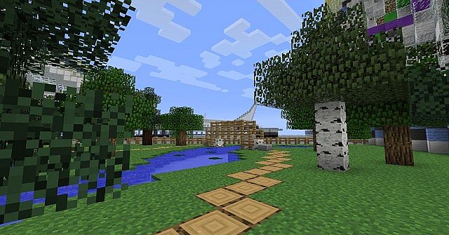 Futuristic Airport CiiWeeTro Minecraft Project