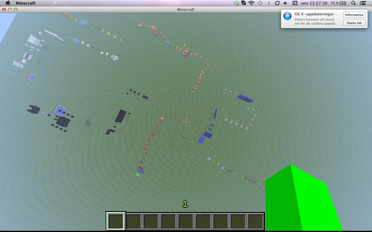 Parkour arena witch 7 parkours, 3 levels Easy,Medium,Hard Minecraft Map
