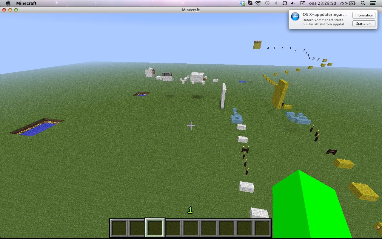 Parkour arena witch 7 parkours, 3 levels Easy,Medium,Hard Minecraft Map