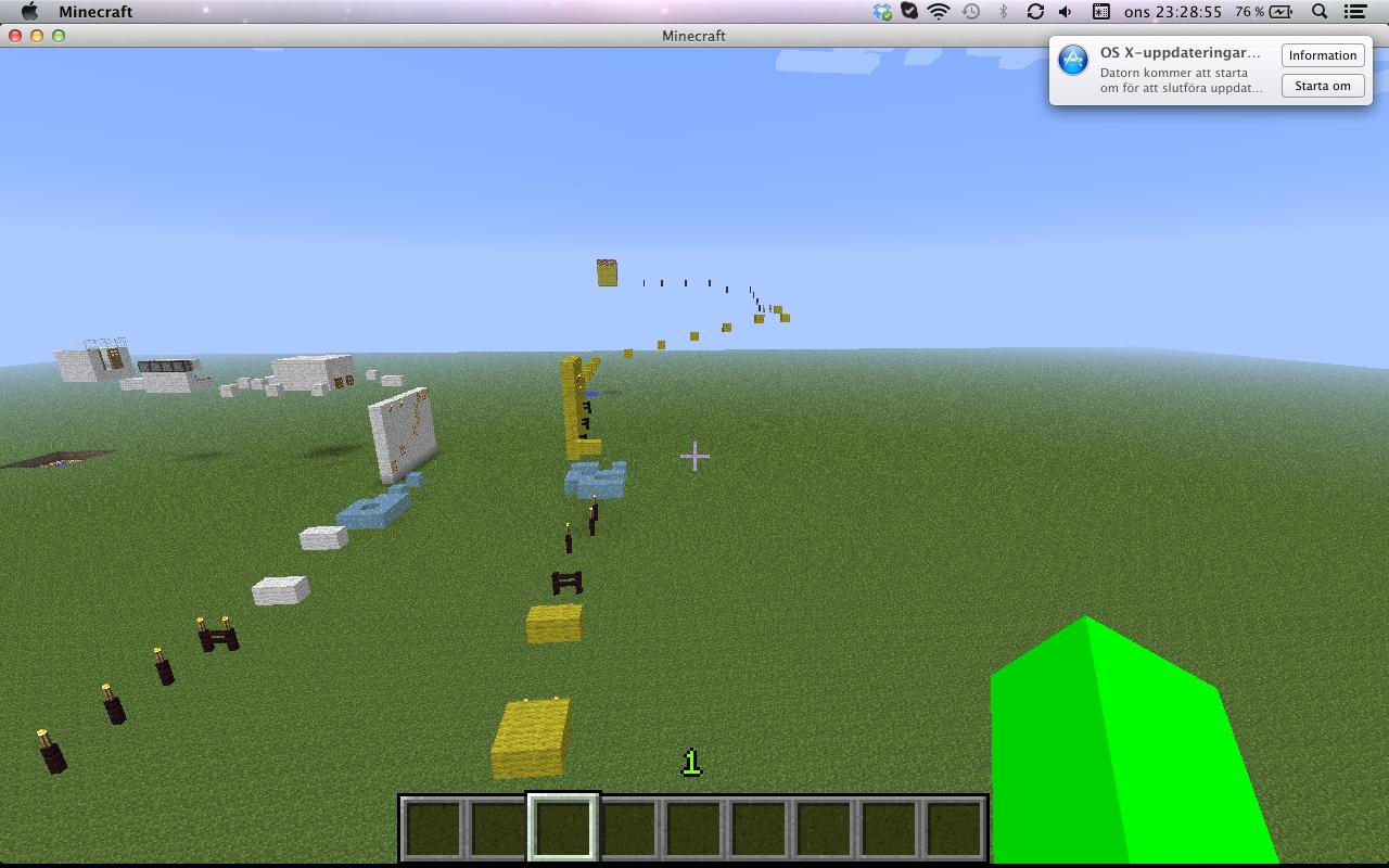 Parkour arena witch 7 parkours, 3 levels Easy,Medium,Hard Minecraft Map