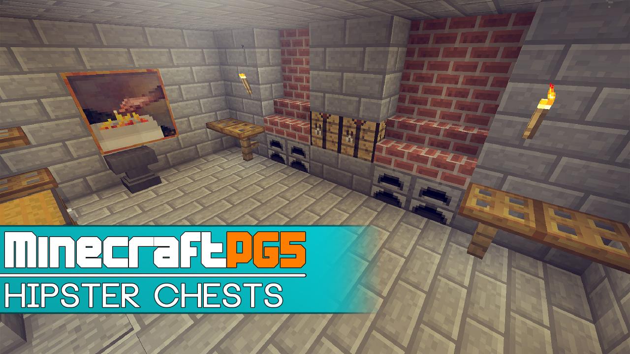 Hipster Hidden Chests Minecraft Project
