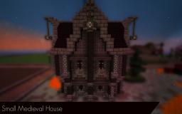 || Small Medieval House || Minecraft Map & Project