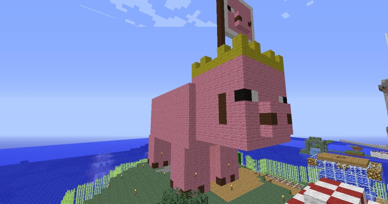 Royal Pig and Royal Baby Pig Minecraft Map