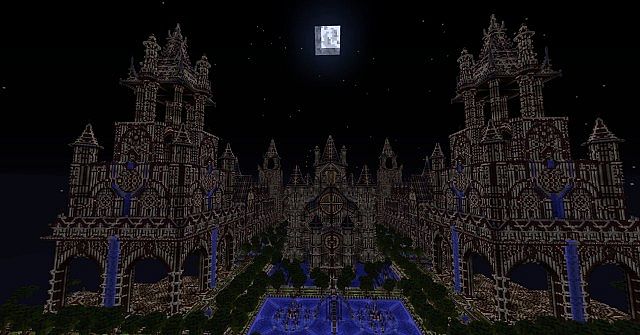 Cathedral at night