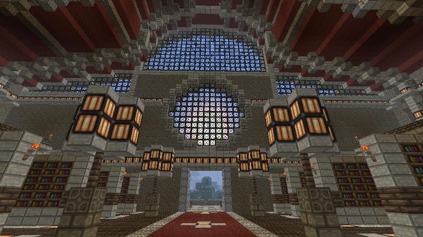 The library Minecraft Map