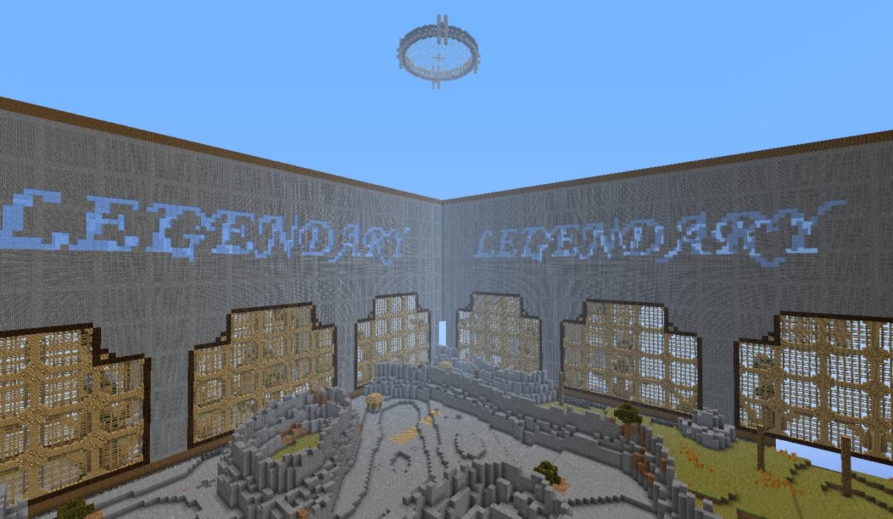 The walls 5 New Maps Minecraft Map