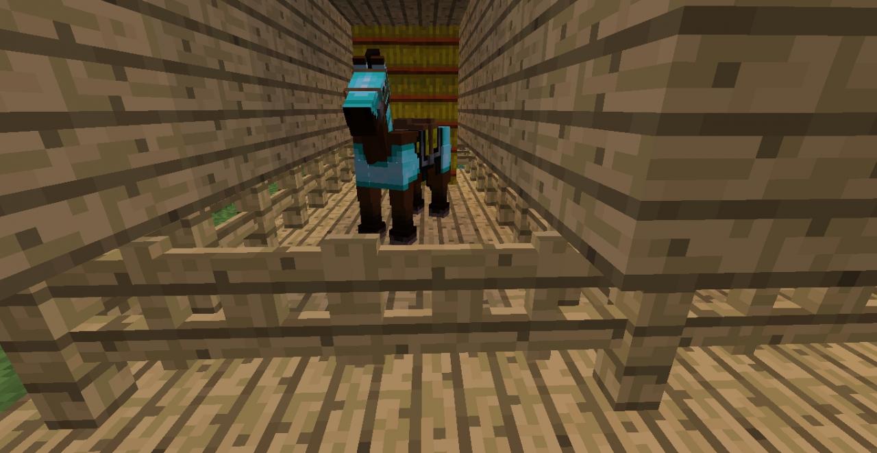 horse stall Minecraft Map