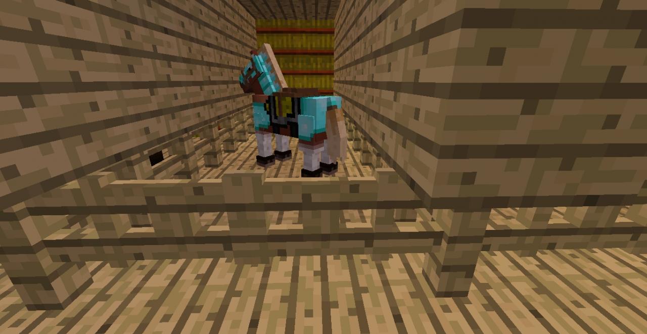 horse stall Minecraft Map