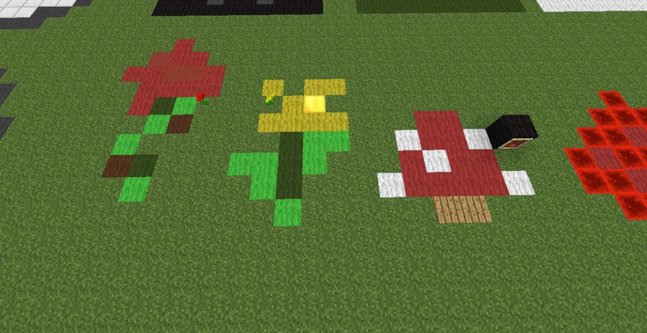 Pixel Art Map Minecraft Map