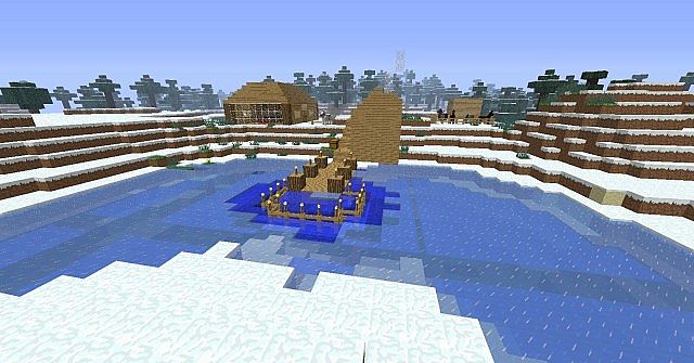Cool Beach House Minecraft Map
