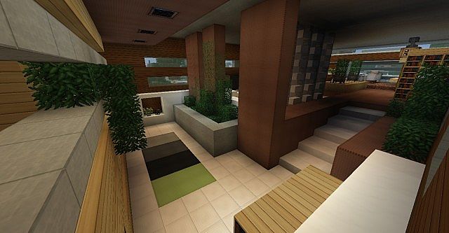 Modern House 2 Minecraft Project