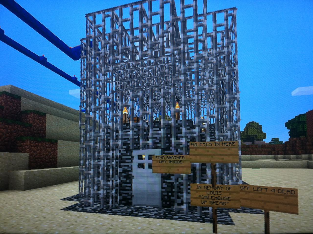 (Xbox 360)The Quest for the Eyes of Ender (updated) Minecraft Map