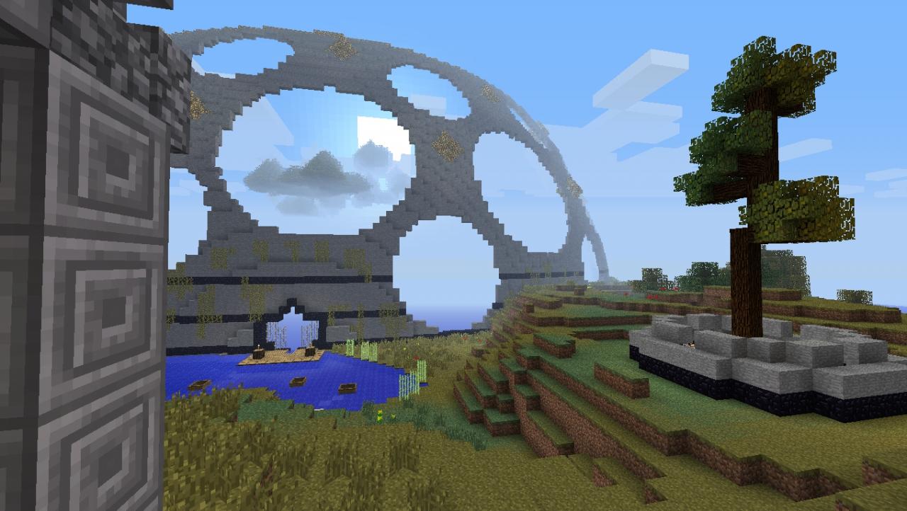 Tree Dome, Updated Minecraft Map