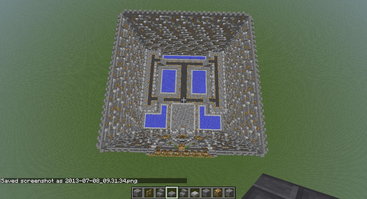 Stone Brick Spawn Minecraft Map