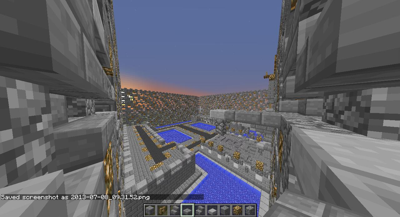 Stone Brick Spawn Minecraft Map