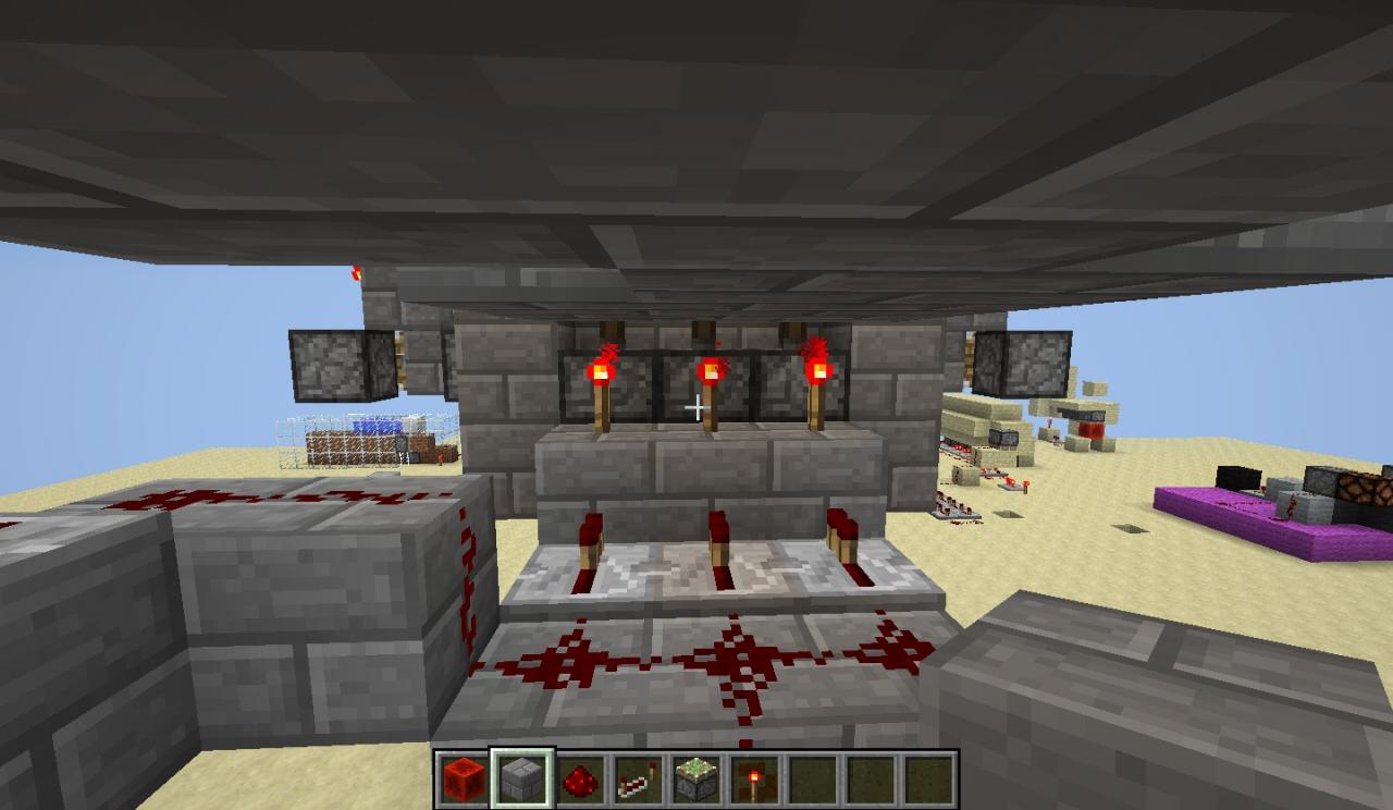 Redstone robot Minecraft Map