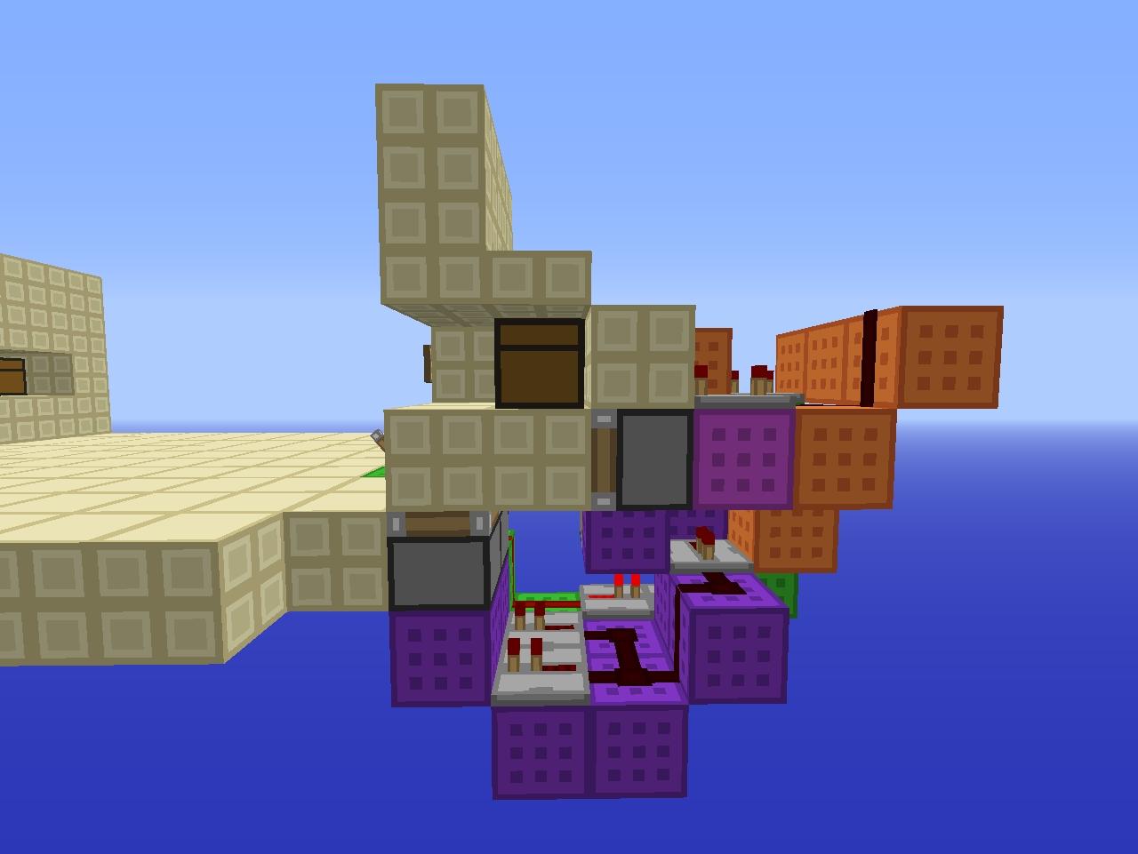 Expandable Secret Chests on the Wall by L09 Minecraft Map
