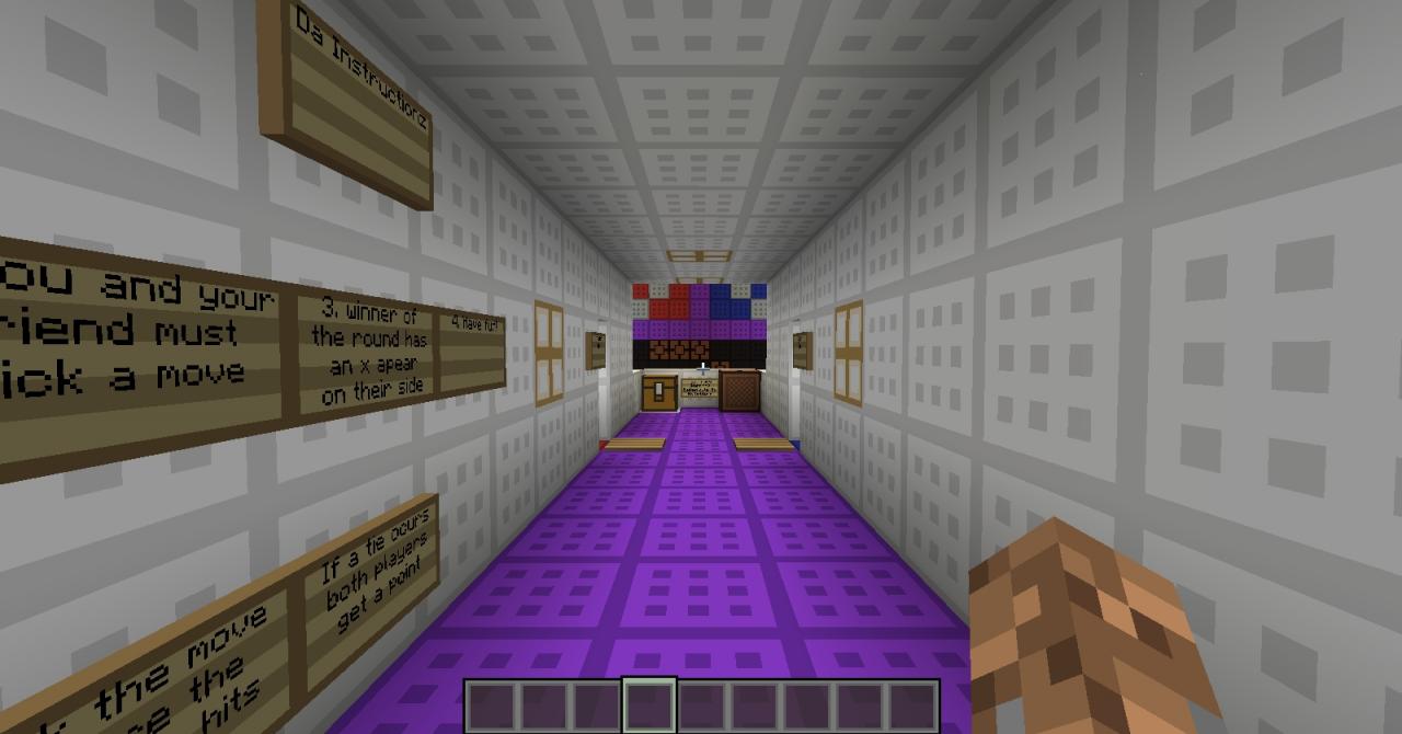 Stone, Paper, Shears! Minecraft Map