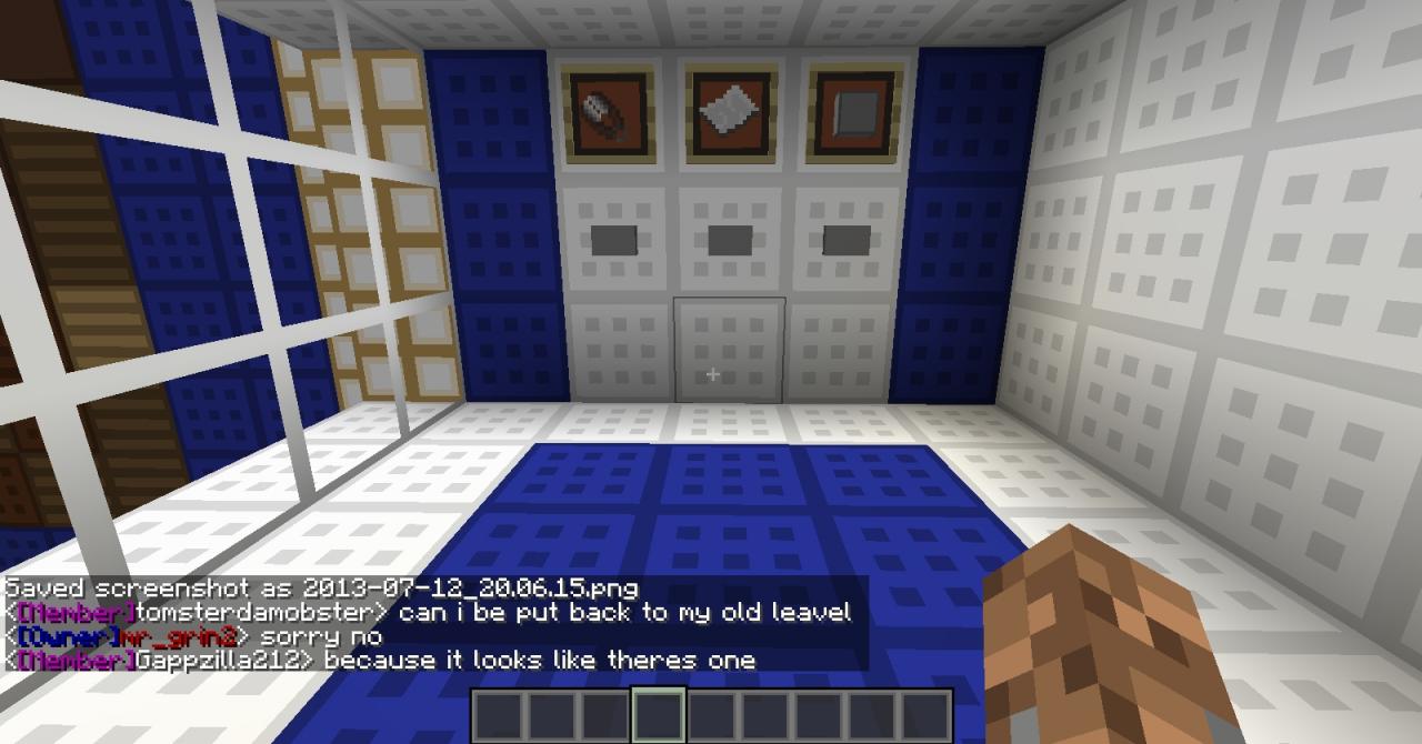 Stone, Paper, Shears! Minecraft Map