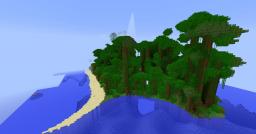 Map adventure on an island. Minecraft Map & Project
