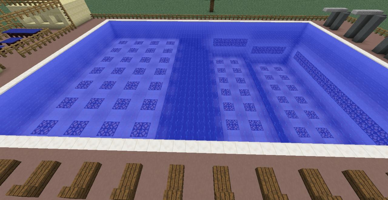Largest Swimming Pool Minecraft Map