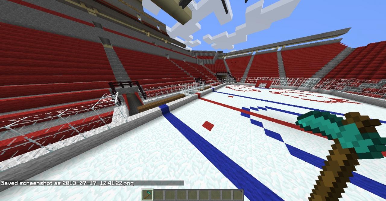 Hockey Arena Minecraft Map