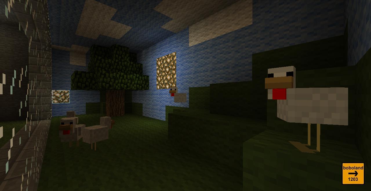 Happy Chicken Egg Collector Minecraft Map