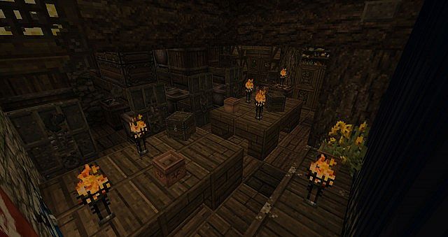 The armory, also on the 5th floor