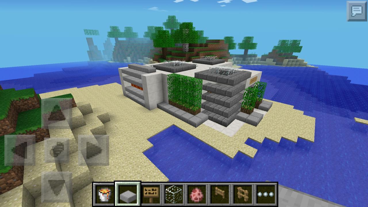 Modern House (pocket edition) Minecraft Map
