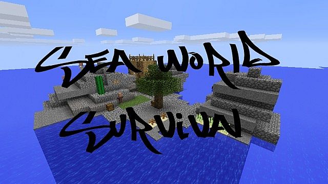 Sea World Survival Minecraft Map