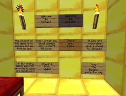 Escape Minecraft Map & Project