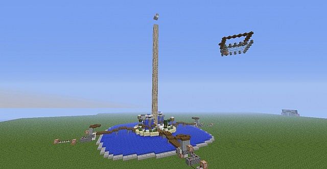 You have to get far away to see the whole tower
